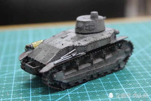 模匠之心 系列之四 72比例八九式中型坦克早期型模型制作賞析